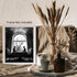 Posterizer 1 pcs-mysterious gothic house-black cats sitting on the table 3-Art for Animal Lovers-Gothic Art-Living Room Bedroom Decor- unframed wa...