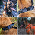 Tough Dog Collars, Tactical Dog Collar with Handle, Milltary Adjustable Dog Collar with Heavy Duty Metal Buckle for Training (Medium(Pack of 1), O...
