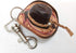 WitnyStore 2" Long Cowboy Hat Keyring - Miniature Collectibles - Realistic Hand Made and Painted Leather Key Organizer Keychain Gifts and Souvenir...
