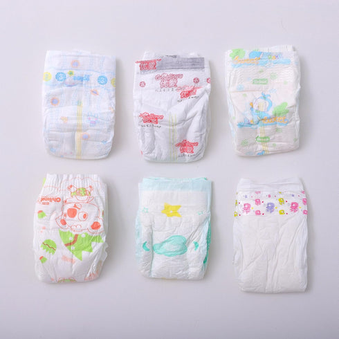 Reborn Baby Dolls Diapers for 18-22 inch Newborn Reusable 6-Piece Pack Fit...