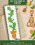 Povitrulya Counted Cross Stitch Kits for Adults or Kids “Cactus“ | Funny Hand Embroidery DIY Bookmark Kit...