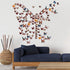Amaonm® 60 Pcs 5 Packages Beautiful 3D Butterfly Wall Decals Removable DIY Home Decorations Art Decor Wall Stickers & Murals for Babys Bedroom Tv ...