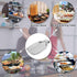 Stainless Steel Spoon Rest for Kitchen Stove Top, Herogo Large Cooking Utensil Spatula Ladle Holder with Square Bottom, Kitchen Accessories for Ki...