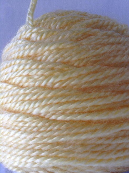 Loops & Threads Soft & Shiny Yarn, 1 Ball, Yellow, 6 Ounces......