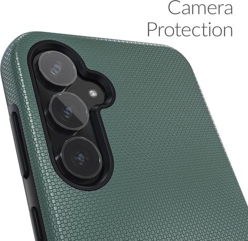 Crave Samsung Galaxy S23 FE Case - Dual Guard Shockproof Protection with Dual Layer Design, Forest Green...