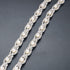 Jerler 1 Yard Pearl Rhinestone Trim, Inlaid Pearl Beaded Chain, Crystal Applique Ideal for DIY and Wedding Party Decoration Bridal Embellishments,...