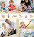 Puzzled 3D Puzzle Owl Wood Craft Construction Model Kit, Fun Unique & Educational DIY Wooden Toy Assemble Model Unfinished Crafting Hobby Puzzle t...