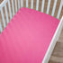 TL Care Supreme 100% Natural Cotton Fitted Crib Sheet 52" x 28", Enhanced Thickness for Soft, Breathable & Hypoallergenic Jersey Comfort, Fuschia,...
