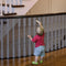 Stairway Net, Baby Gate for Stairs with No Drilling, Baby Safety Banister Guard Rail Net, 18 ft L x 2.66 ft H, Safety Net Balcony Banister Stair N...