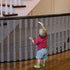 Stairway Net, Baby Gate for Stairs with No Drilling, Baby Safety Banister Guard Rail Net, 18 ft L x 2.66 ft H, Safety Net Balcony Banister Stair N...