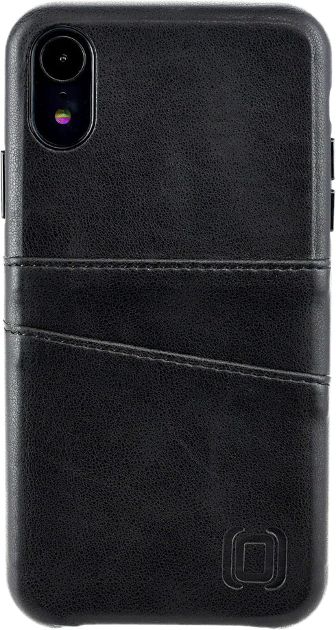 Dockem Wallet Case for iPhone XR: Built-in Metal Plate for Magnetic Mounting & 2 Credit Card Holders (6.1" Exec M2, Synthetic Leather, Black)...