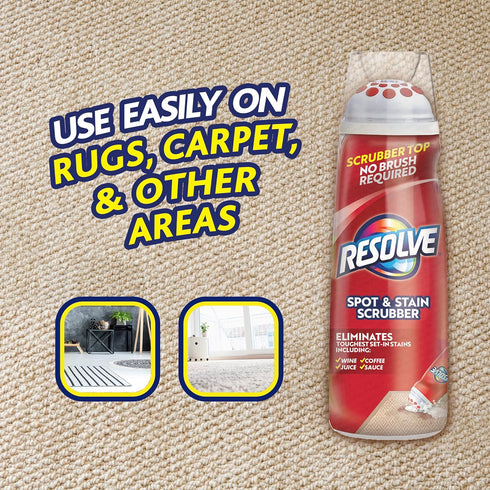 Resolve® Carpet Spot & Stain Scrubber 6.7 oz....
