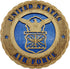 Unique Decorative Custom Laser Crafted Three Dimensional Wooden Wall Plaque - Armed Forces Air Force...