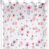 Pink Floral Girl Crib Sheet - 100% Finely Combed Cotton, Breathable, Super Soft Watercolor Rose Baby Girl Crib Sheets, 52' x 28' x 9' Fits Standar...