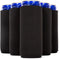 QualityPerfection Slim Can Cooler Sleeves (6 Units) Insulated, Beer/Energy Drink Neoprene 4mm Thickness Thermocoolers for 12 oz Tall Skinny Bevera...