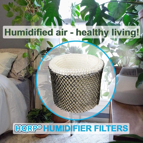 HQRP Wick Filter compatible with Sunbeam SCM1745 SCM1746 SCM1747 Cool Mist Humidifier, SWF64CS SWF64 SWF-64 HWF64 Replacement...