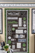 Teacher Created Resources Fun Size Vertical Black Wood Better Than Paper Bulletin Board Roll Large...