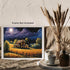Posterizer 1 pcs- quaint old village-building in the nature 17-Landscape & Nature Art-Floral Botanical Art- Decor for Home & Office- unframed wall...