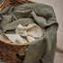 Denmark - Muslin Swaddle Blankets – 100% Organic Cotton Super Soft Baby Swaddle – Ideal Receiving Blanket for Baby Boy and Girl – 47’’ x 47’’ (Rai...