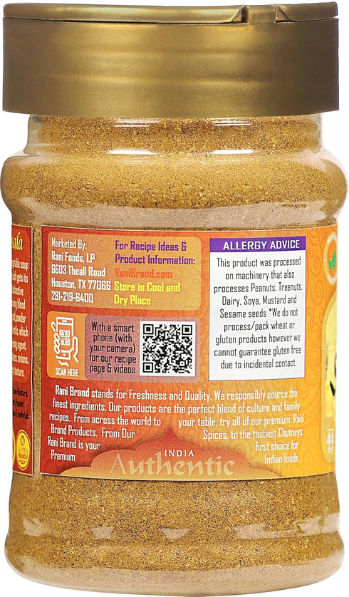 Rani Sambar Masala (Lentil Soup Spice Blend) 3oz (85g) PET Jar ~ All Natural | Vegan | No Colors | Gluten Friendly | NON-GMO | Kosher | Indian Ori...