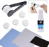 Cleaning Kit for Eyeglasses/Sunglasses - Lens Cleaning Tool with 2 Sets of Spare Pads, Lens Cleaning Spray Bottle, 3 Microfiber Cloths - Quick and...