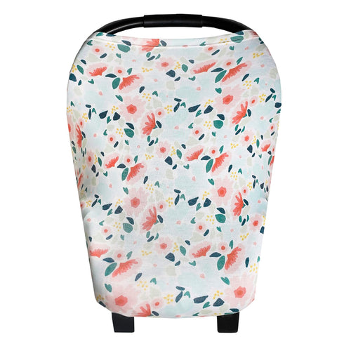 Copper Pearl Multi-Use Cover: Car Seat Covers, Nursing Cover, and Stroller Cover for Sun - Stretchy Fabric, All-Season Use, Stylish Designs, Easy ...