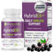 HybridEB Sambucus Elderberry Immune Support with Vitamin C, Zinc, Vitamin D3 - Antioxidant & Immunity Supplement, 1 Month Supply - 9 in 1 Black El...