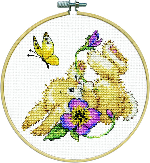Design Works Crafts Janlynn Counted Cross Stitch Kit, Bunny...