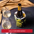 Vacu Vin Active Wine Cooler - Flexible Insulated Chiller For Standard Size Bottles - Keeps Drinks Refreshingly Cold - Durable & Easy To Use - Prem...