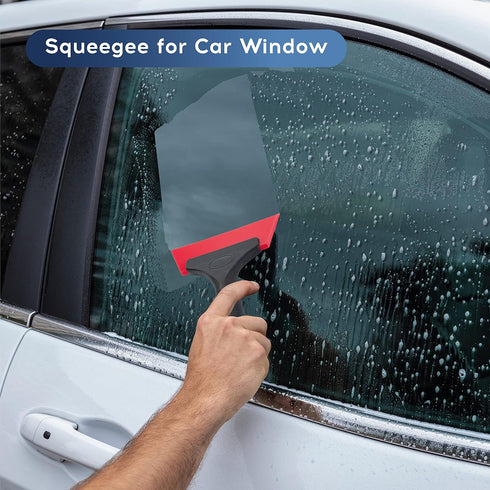 DSV Standard Car Squeegee, Car Window Cleaner Tool, Small Window Tint Squeegee, Mirror Squeegee for Car Windows, Glass, Mirrors, Tiles, Window Squ...