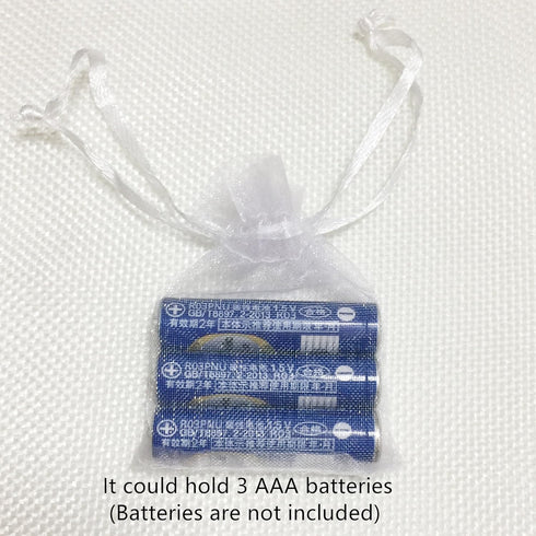 ATCG 100pcs 2x2.7 Inches Mini Organza Bags with Drawstring for Rings, Little Earrings, Jewelry Pieces, Wedding Favors Party Fovours Small Cute Org...