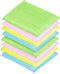DecorRack 8 Multipurpose Scouring Pads, Non-Scratch Cleaning Sponge for Kitchen, Bathroom, Pots, Pans, and Dishes (8 pack)...