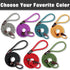 PetiFine Slip Lead Dog Leash,6FT x 1/2" Reflective Durable Dog Training Leash, Heavy Duty Adjustable Nylon Dog Rope Leash Slip Leash for Small Med...