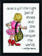 Design Works Crafts Right Pair of Shoes, 5 x 7 Counted Cross Stitch Kit, 5" by 7", Multi-Colour...
