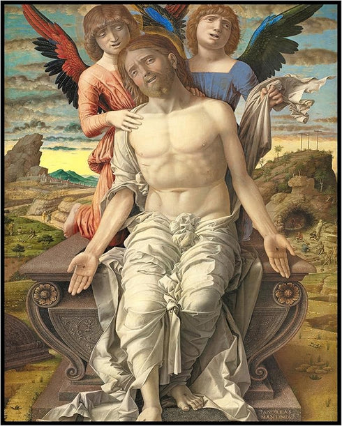 Posterizer 1 pcs-Christ as the Suffering Redeemer painting poster-Religious Posters-Gifts for Christians -Decor for Church, Sunday School Classroo...