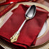 KEAWELL 2-Piece Gorgeous Large Serving Spoon, 18/10 Stainless Steel, Fine Large Serving Spoon, Sturdy Tablespoon, Dishwasher Safe, 9.4" (Gold Acce...