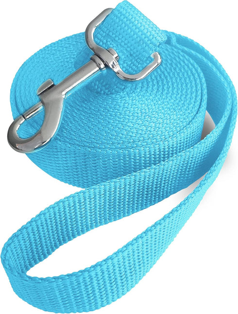 10ft Mint Blue Dog Leashes Long Line Training Dog Leash,for Large,Medium and Small Dogs,Long Dog Lead,for Training,Backyard,Camping,or Play,Great ...