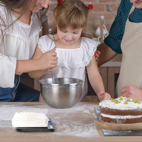 Fuzion Digital Gram Scale with 2 Trays, 500g/ 0.01g Small Jewelry Scale, 6 Units Gram Scales Digital Weight Gram and Oz, Tare Function Digital Her...