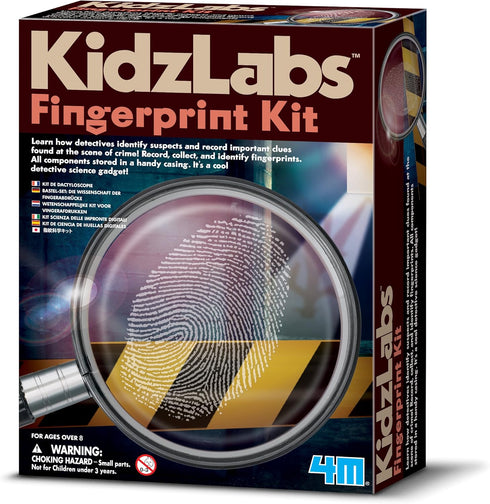 4M Toysmith, Kidzlabs Finger Print Kit, Dectective Science Kit , For Boys & Girls Ages 8+...