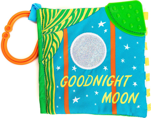 KIDS PREFERRED Goodnight Moon Soft Book with On The Go Clip, 5 Inches...