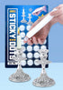 Ner Mitzvah Candle Sticky Dots - Candle Wax Dots - Candle Accessories - 48 Dots...
