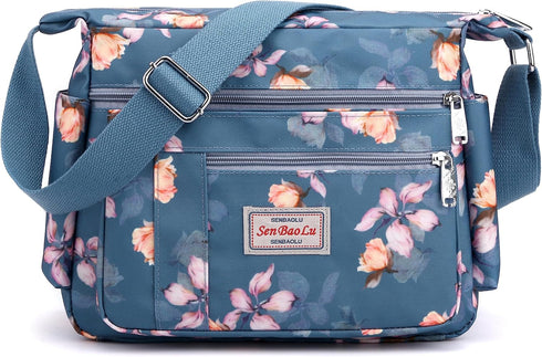 Women Shoulder Handbag Multiple Pockets Bag Ladies Tote Top Handle Satchel Crossbody Purse...