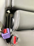 BPA-Free Car Seat Belt Buckle Booster (Size: Short, Model: Side Slit) - Snaps Around Receptacle - Gift Fun Kid Safety Stickers - Raises and Stabil...