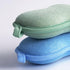 Baby Bath Sponge - Ultra Soft Baby Sponge for Bathing - Kids Bath Sponges for Infants, Toddler Bath Time, 2 Count (1 Pack) - Green Blue...