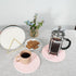 Trivets Set Pot Holders Set Coasters for Countertops Hot Mats Hot Pads 8 Inch Cotton Potholders for Kitchen Ideal for Hot Dishes, Pots, Pans, Teap...
