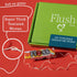 Extra Thick Expanding Floss | Woven Fibre Gentle Dental Floss | Sensitive Gums | Flush Dental Floss Triple Mini Travel Pack of 3 x 17 Yards | Deli...