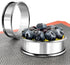8PCS English Muffin Rings - 4 Inch+3.35 Inch Set Stainless Steel Crumpet Tart Rings - Double Rolled Round Metal Pastry Ring Molds for Baking Cooki...