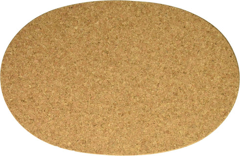 Linden Sweden Jonas Round Cork Trivet - Water Absorbent - Perfect for Plants, Hot Pots, Pans, Mugs, and Glasses (13" x 8 1/2" (1pack))...
