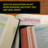 U.S. Office Supply Bible Safe Gel Highlighters, Pack of 12 - Set with 6 Bright Neon Yellow Highlight Colors Plus 6 Colors, Orange, Pink, Purple, G...