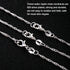 TecUnite 24 Pack Silver Plated Water Ripple Chain Necklace with Lobster Clasps and Velvet Storage Bag for DIY Jewelry Making, 1.5 mm (18 Inch)...